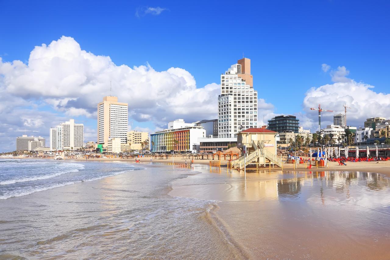 Geula Beach Tel Aviv Exteriör bild