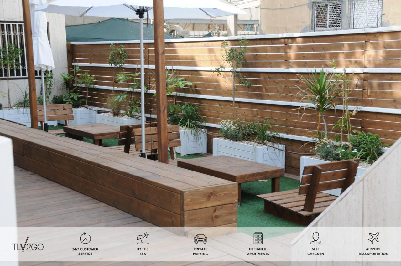 Geula Beach Tel Aviv Exteriör bild